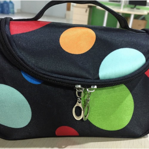 Organizer Zipper Cosmetic Bag Pouch