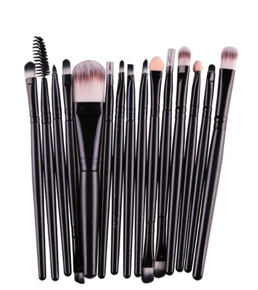 15Pcs Cosmetic Makeup Brush