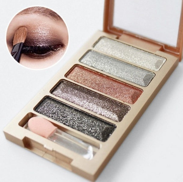 Glitter Smoky Makeup Eyeshadow Kit